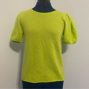 Brat Green Cashmere Sweater Size S